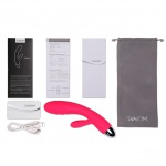 SexShop - Wibrator miękki - Svakom Barbara Ultra-Soft Vibrator Czerwony - online