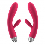 SexShop - Wibrator miękki - Svakom Barbara Ultra-Soft Vibrator Czerwony - online