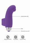 WIBRATOR na palec masażer łechtaczki - BASILE Finger vibrator - Purple
