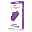 Sexshop - The Screaming O Charged FingO Finger Vibe  Fioletowy - Wibrator na palec - online