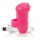Sexshop - The Screaming O Charged FingO Finger Vibe  Różowy - Wibrator na palec - online