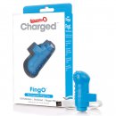 Sexshop - The Screaming O Charged FingO Finger Vibe  Niebieski - Wibrator na palec - online