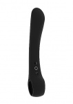 Wibrator Ombra WYGINANA GŁÓWKA - Ombra - Bendable Vibrator - Black