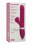 Wibrator z kręcącym językiem do łechtaczki - iRoll - Różowy 6027-15-BX