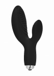 WIBRATOR Punkt G Stymulator łechtaczki HOLLY - HOLLY G-spot + clitoral vibrator - Black