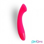 SexShop - Wibrator punktu G PicoBong - Moka G-Vibe  wiśniowy - online