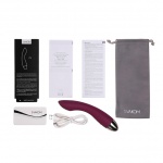 SexShop - Wibrator punktu G z sensorem dotykowym - Svakom Lisa Touch Sensor Vibrator  Fioletowy - online