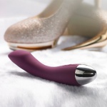 SexShop - Wibrator punktu G z sensorem dotykowym - Svakom Lisa Touch Sensor Vibrator  Fioletowy - online