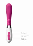 WIBRATOR stymulator ŁECHTACZKI Achilles ŁADOWANY - Achilles Rechargeable - Pink
