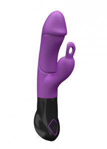 Sexshop - Adrien Lastic Ares Rabbit Vibrator  - Realistyczny wibrator stymulujący łechtaczkę - online