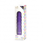 SexShop - Wibrator świderek - Maia Toys Twistty Silicone Vibrator Purple  - online