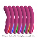 Sexshop - Kama Sutra Rhythm Dandiya G-Spot Stimulator  Różowy - Wibrator z podświetleniem LED - online