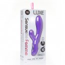 Sexshop - NU Sensuelle Femme Luxe Vibrator  Fioletowy - Wibrator z ruchem góra dół i stymulatorem łechtaczki - online