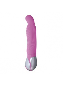 SexShop - Wibrator z wyżłobieniami do punktu G Vibe Therapy - Samsara Pink - online