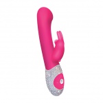 SexShop - Wibrator ze stymulacją łechtaczki i punktu G - The Rabbit Company The G-Spot Rabbit Różowy - online