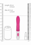 Wibrator ze stymulatorem łechtaczki - Buzzy Bee Vibrator - Pink