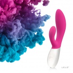 SexShop - Wibrator ze stymulatorem - Lelo Ina Wave Vibrator różowy - online