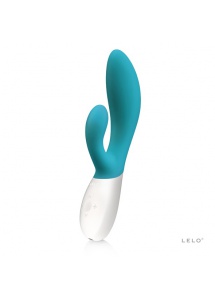 SexShop - Wibrator ze stymulatorem - Lelo Ina Wave Vibrator niebieski - online