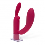SexShop - Wibrator ze stymulatorem łechtaczki - Tickler Vibes Bossy Doubletickler Vibrator  - online