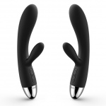 SexShop - Wibrator ze stymulatorem - Svakom Alice Rabbit Vibrator Czarny - online