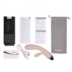 SexShop - Wibrator ze stymulatorem - Svakom Alice Rabbit Vibrator Khaki - online