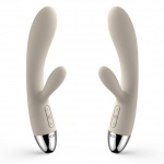 SexShop - Wibrator ze stymulatorem - Svakom Alice Rabbit Vibrator Khaki - online