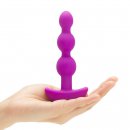 Sexshop - B-Vibe Triplet Anal Beads  Fioletowy - Wibrująca sonda kulkowa analna - online