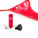 Sexshop - The Screaming O Charged Remote Control Panty Vibe  Czerwony - Wibrujące majteczki ze stymulatorem - online