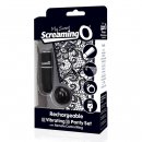 Sexshop - The Screaming O Charged Remote Control Panty Vibe  Czarny - Wibrujące majteczki ze stymulatorem - online