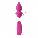 SexShop - Wibrujący bezprzewodowy korek analny - B Swish bfilled Classic  Różowy - online