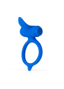 SexShop - Wibrujący  pierścień na członka - B Swish bcharmed Classic  niebieski - online