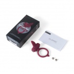 SexShop - Wibrujący  pierścień na członka - B Swish bcharmed Classic  czerwony - online