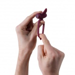 SexShop - Wibrujący  pierścień na członka - B Swish bcharmed Classic  czerwony - online