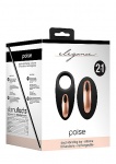 Wibrujący pierścień na penisa Poise - Dual Vibrating Toy - Poise - Black