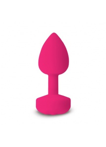 SexShop - Wibrujący plug analny - Fun Toys Gplug Large 3,9cm Różowy - online