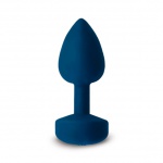 SexShop - Wibrujący plug analny - Fun Toys Gplug Large 3,9cm Niebieski - online