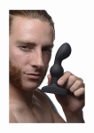 Wibrujący stymulator prostaty 7X P-SPIN z wirującymi koralikami - Czarny AG254 - 7X P-SPIN Vibrating Prostate Stimulator with Spinning Beads - Bl