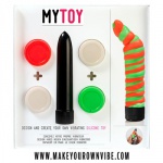 SexShop - Własnoręcznie robiony wibrator MyToy - Vibrator Kit pomarańczowy i zielony - online