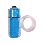 SexShop - Wodoodporny pierścień wibrujący - Sex in the Shower Waterproof Vibrating Cock  - online