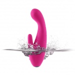 SexShop - Wyginany wibrator króliczek z podwójnym stymulatorem łechtaczki - Jimmyjane Form 8 Vibrator  Różowy - online