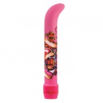 SexShop - Wzorzysty wibrator do punku G Inked G-Vibes Pink - online