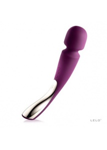 SexShop - Wodoodporny masażer Lelo - Smart Wand Large Plum fioletowy duży - online