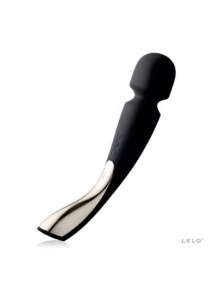 SexShop - Wodoodporny masażer Lelo - Smart Wand Large Black czarny duży - online