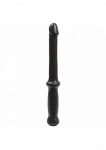 Ręczne Dildo pałka z rękojeścią - Anal Push - Black  - 0269-06-CD 