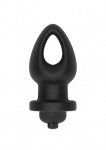 ZATYCZKA ANALNA No. 58 WIBRUJĄCA - No. 58 - Anal Vibrator - Black