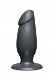 Zatyczka Analna jak penis - 0270-56-CD - Fat Man - Gun Metal 