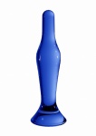 ZATYCZKA ANALNA z Borokrzemianu SZKLANA FLASK - Flask - Blue