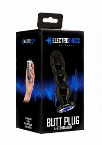 ZATYCZKA ANALNA Z ELEKTROSTYMULACJĄ - Bold Butt Plug - Gun Grey