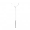 Sexshop - Bijoux Indiscrets Magnifique Tickler Pendant Srebrny - Zawieszka naszyjnik - online