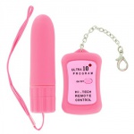 SexShop - Zdalnie sterowany wibrator pocisk Remote Control Power Bullet Pink - online